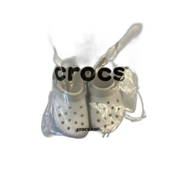 Crocs Unisex Classic Hiker Clogs, White, 8 US Men - Picture 2 of 4